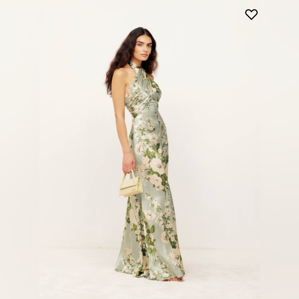 Reformation Veria Silk Dress